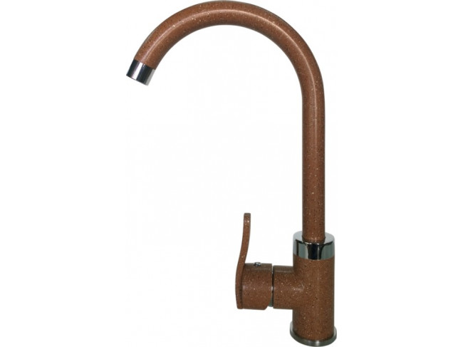 VIOLETA GR307 Смеситель высокий излив GERDAMIX (терракот)