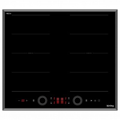 Индукционная электрическая варочная поверхность HIB 68700 B Quadro