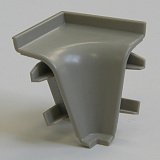 Внутренний угол 90 к плинтусу 118 серый (100)