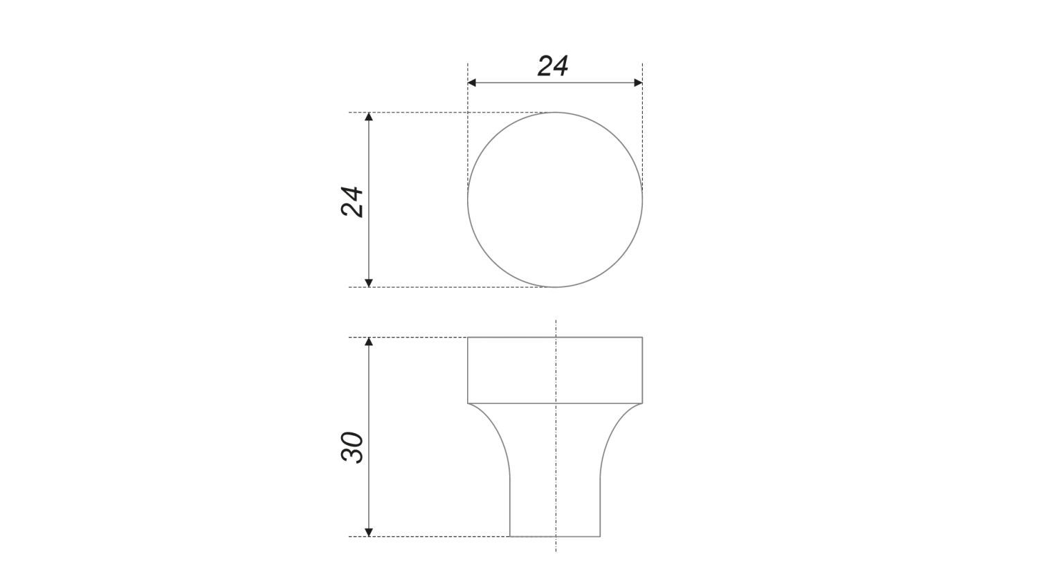 Ручка мебельная RC333MBSN.4 ELL (40) П/ЗАКАЗ
