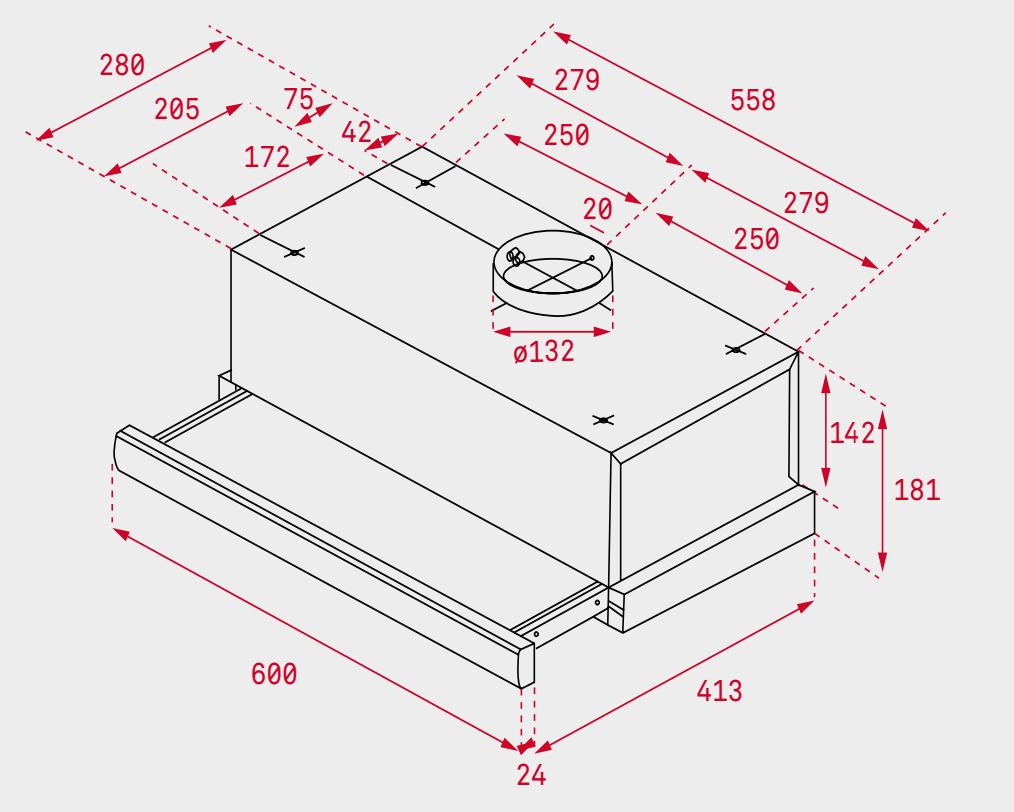 Вытяжка TEKA TL 6310 STAINLESS STEEL