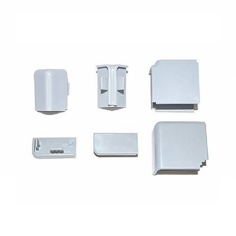 Заглушки "Квадро" ХРОМ /8 шт