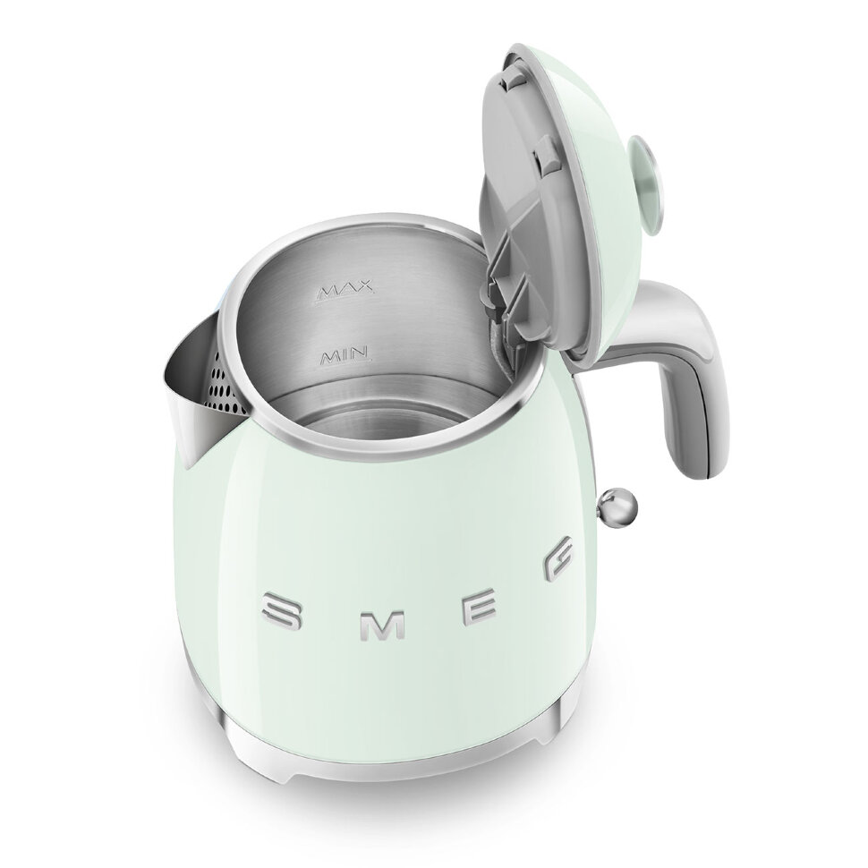 Мини чайник электрический, SMEG KLF05PGEU, пастельный зеленый