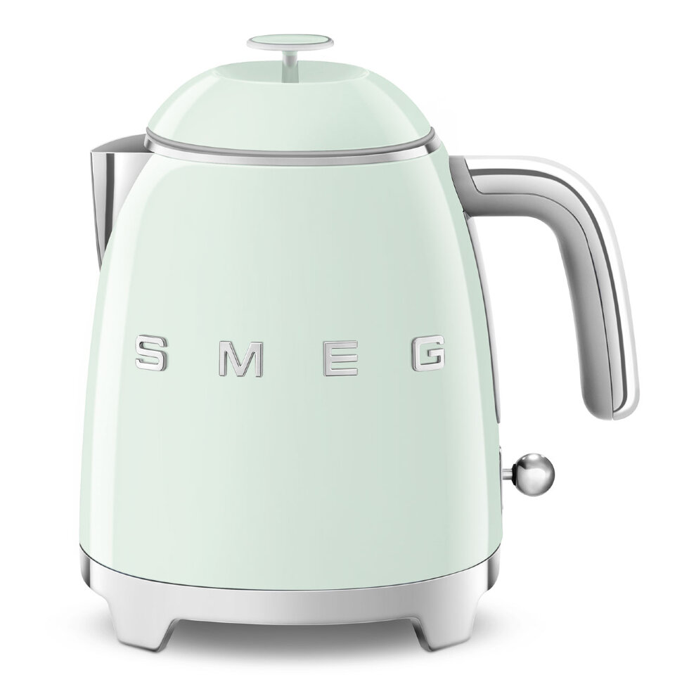 Мини чайник электрический, SMEG KLF05PGEU, пастельный зеленый