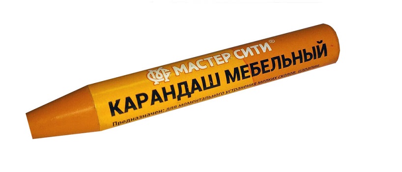 Карандаш мебельный оранжевый П/ЗАКАЗ