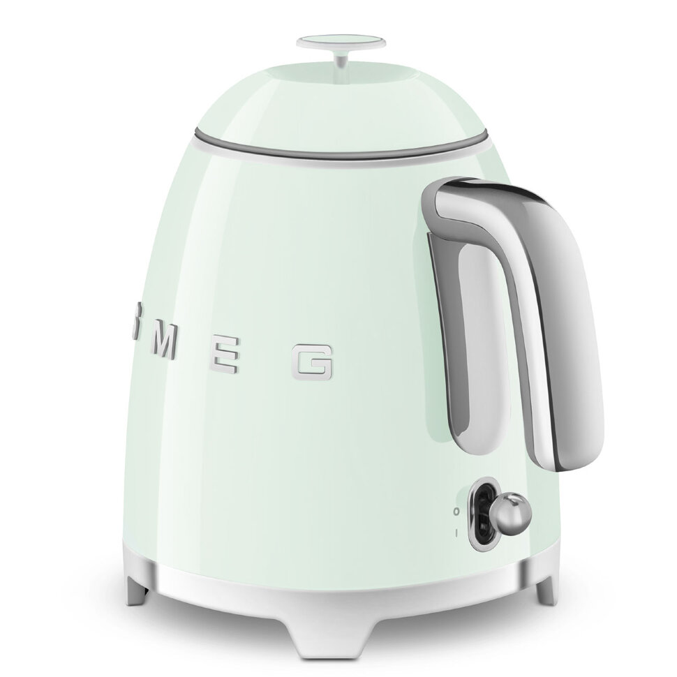 Мини чайник электрический, SMEG KLF05PGEU, пастельный зеленый
