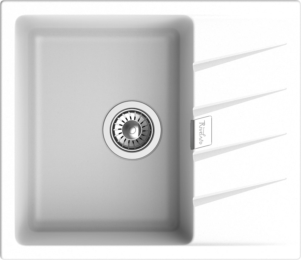 RIVELATO Мойка RAUM 58 1-чаш 580*500 brina П/ЗАКАЗ