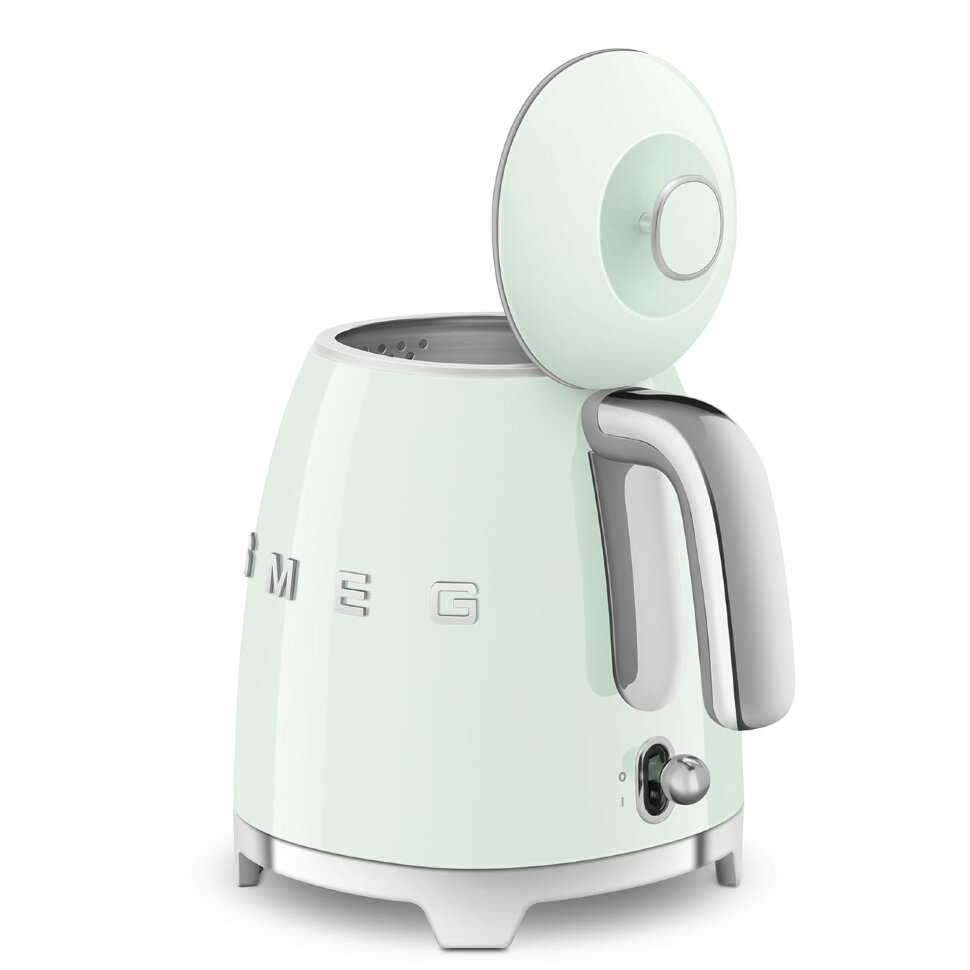 Мини чайник электрический, SMEG KLF05PGEU, пастельный зеленый