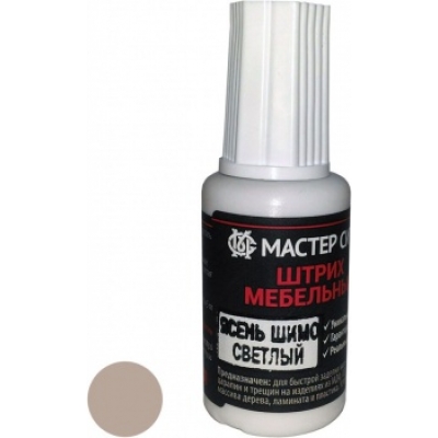 Штрих мебельный ясень шимо светлый