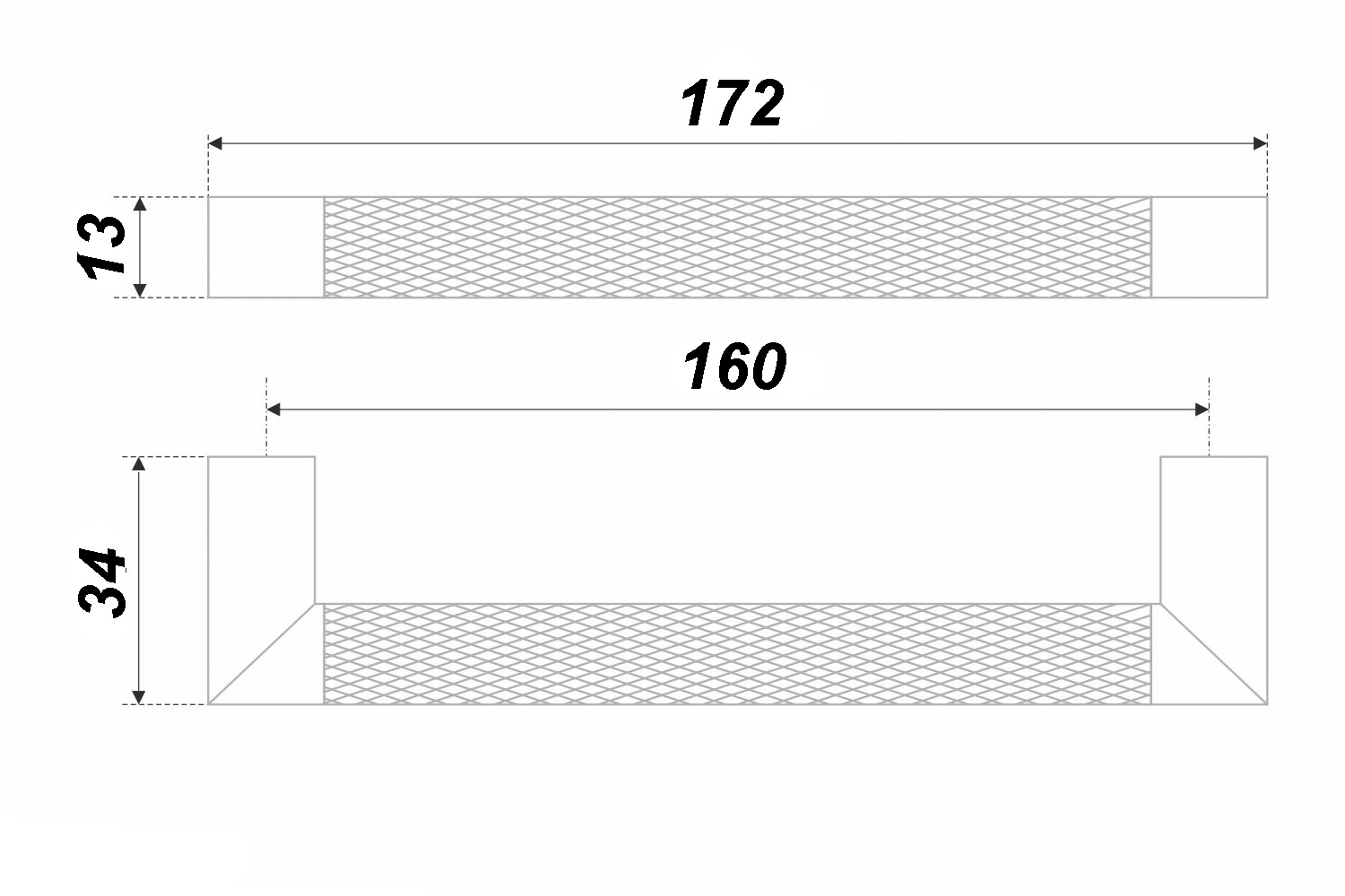 ручка RS286BSN/MBSN.4/160 ВЫВОД!
