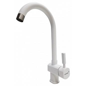 VIOLETA GR331 Смеситель высокий излив GERDAMIX (белый)