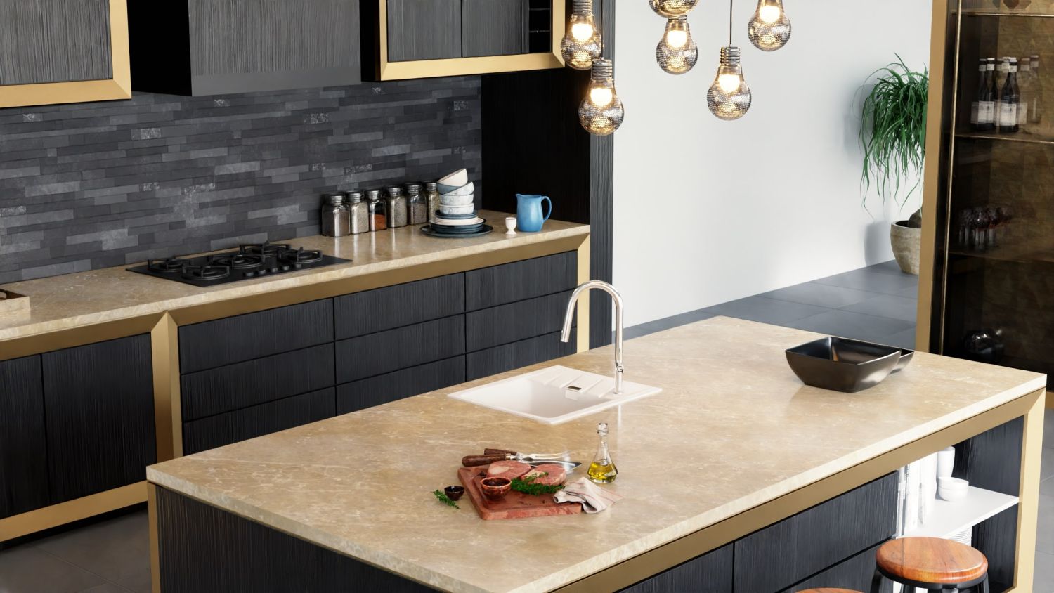 RIVELATO Мойка RAUM 58 1-чаш 580*500 brina П/ЗАКАЗ