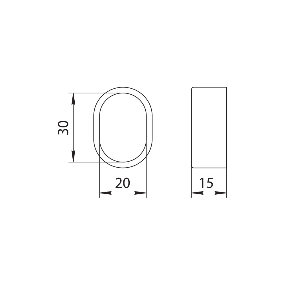 Заглушка вешала (Черный) НАЙДИ 305 651 082-01СБ